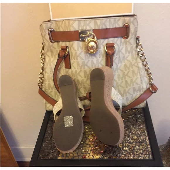 Michael Kors Hamilton matching sandals - Picture 3 of 6